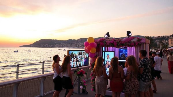 Top idées d'animations photo pour vos événements à Nice