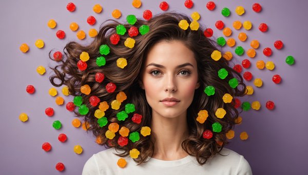 Gummies cheveux : le secret pour une chevelure éclatante !